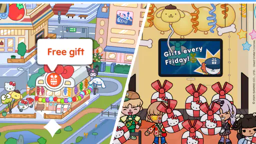 Toca Boca x Hello Kitty screenshot 12