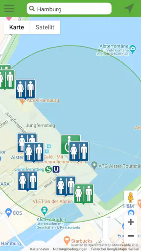Toiletten Scout Pro screenshot 1