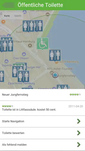 Toiletten Scout Pro screenshot 2