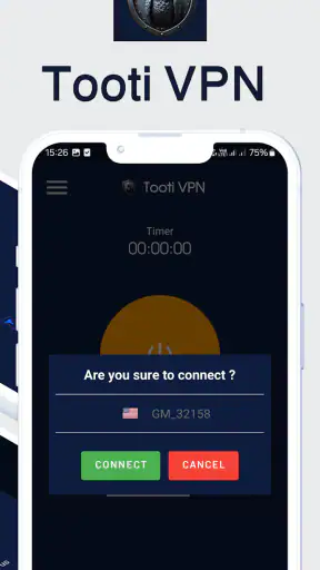 Tooti VPN - قدرتمند و سریع screenshot 2