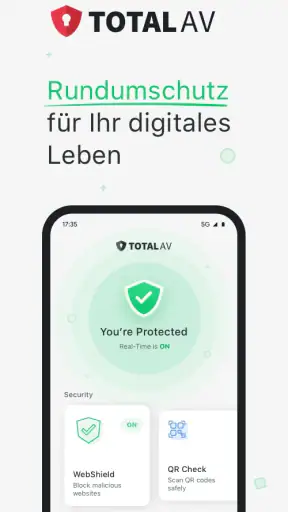 TotalAV Mobile Sicherheit screenshot 1