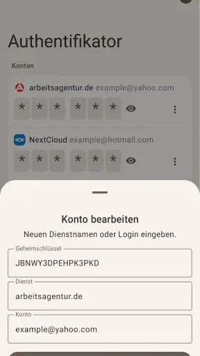 TOTP Authenticator screenshot 5