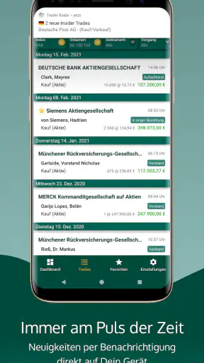 Trader Radar - Insider Trade N screenshot 2