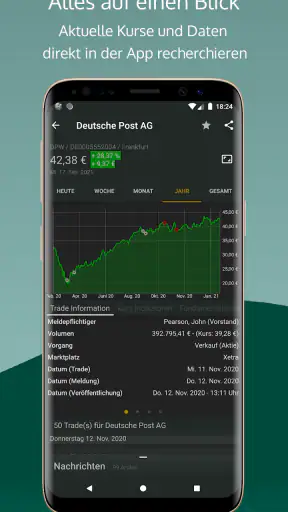 Trader Radar - Insider Trade N screenshot 3