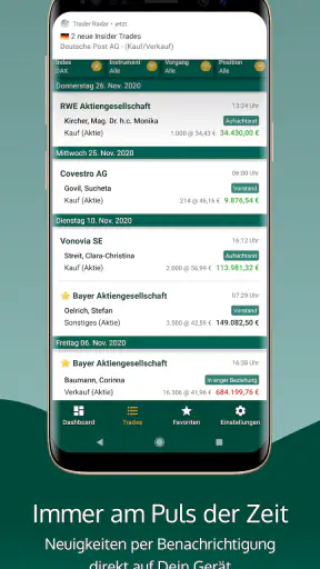 Trader Radar - Insider Trade N screenshot 7