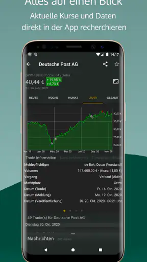 Trader Radar - Insider Trade N screenshot 8