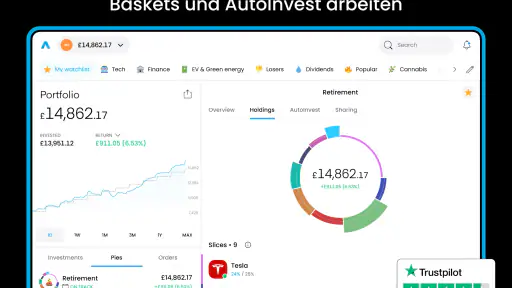 Trading 212 - Aktien & ETFs screenshot 10