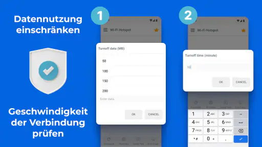 Tragbarer Mobiler WIFI hotspot screenshot 6