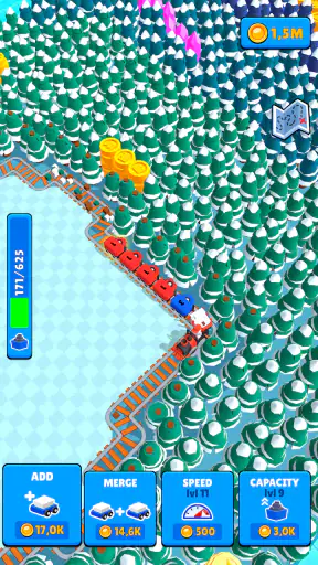 Train Miner: Eisenbahnspiel screenshot 5