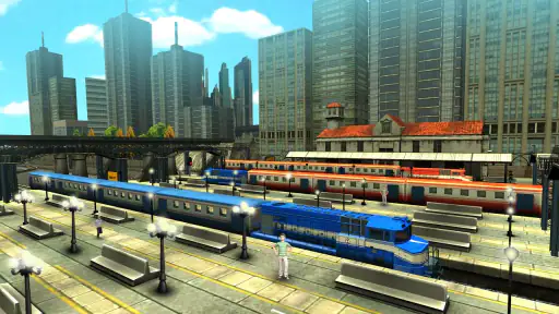 Train Racing Games 3D 2 Player screenshot 11