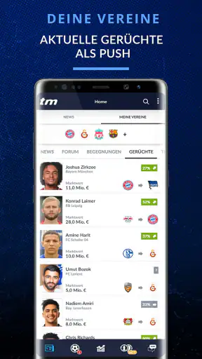 Transfermarkt Fußballdatenbank screenshot 6