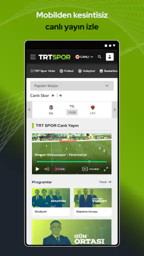 TRT Spor – Canlı Maç ve Haber screenshot 2