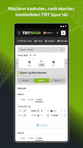 TRT Spor – Canlı Maç ve Haber screenshot 6