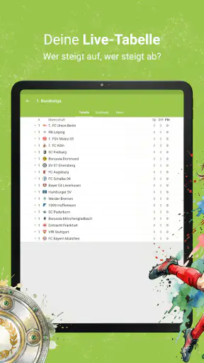 TV.de Fußballfunk Bundesliga screenshot 12