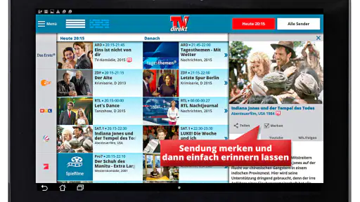 TVdirekt – Fernsehprogramm screenshot 7