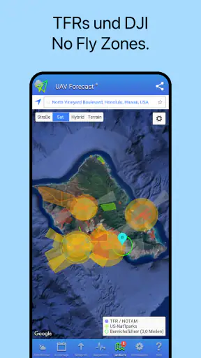 UAV Forecast für Drohnen screenshot 5