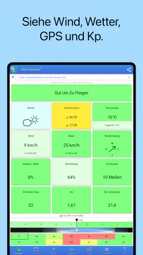 UAV Forecast für Drohnen screenshot 6