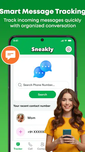 Unseen Chat & Track: Sneakly screenshot 9