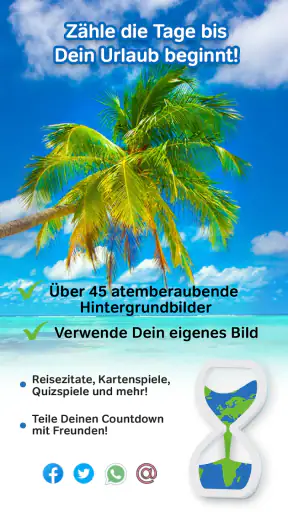 Urlaubs-Countdown screenshot 2