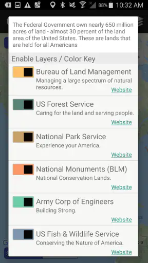 US Public Lands screenshot 2