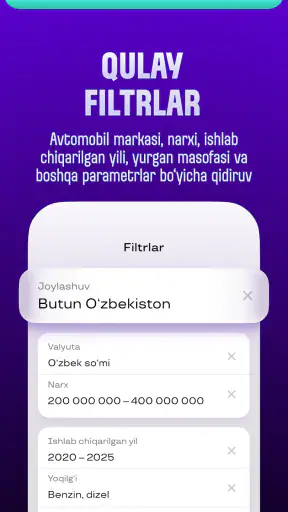 Uzum Avto: avtomobil bozori screenshot 6