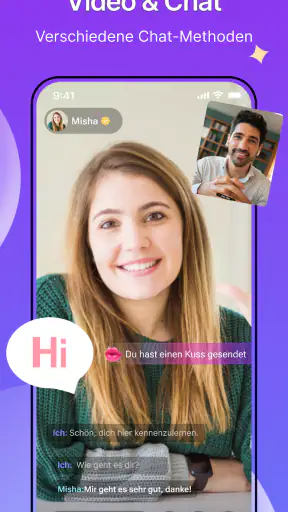 Vava.chat: Video & Übersetzung screenshot 1