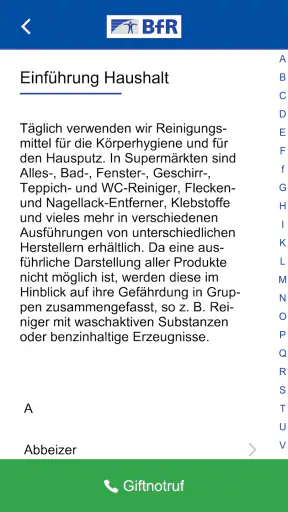 Vergiftungsunfälle bei Kindern screenshot 2