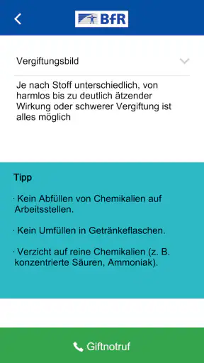 Vergiftungsunfälle bei Kindern screenshot 4