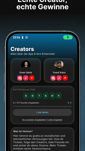 Verloso: Echte Gewinnspiele screenshot 3