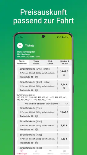 VGN Fahrplan & Tickets screenshot 4