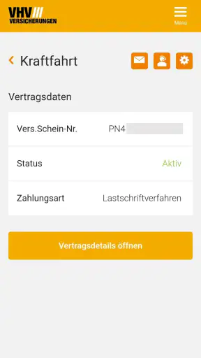 VHV Kundenportal screenshot 5