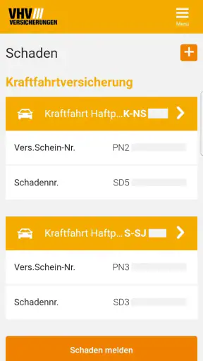 VHV Kundenportal screenshot 6