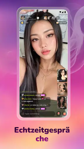 Vibra Live Stream Videoanruf screenshot 1