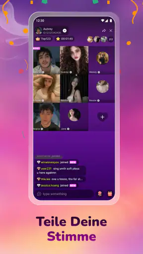 Vibra Live Stream Videoanruf screenshot 6