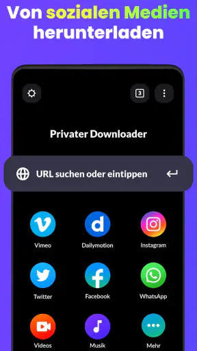 Video-Downloader: HD & Einfach screenshot 2