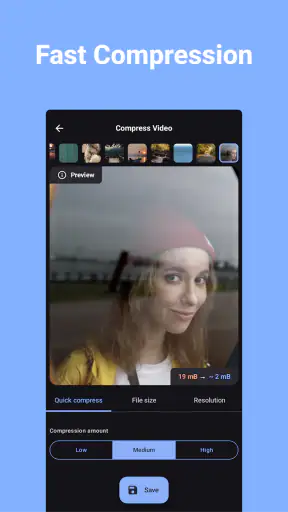 Video komprimieren/verkleinern screenshot 1