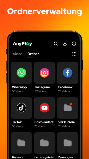 Video-Player – AnyPlay screenshot 2