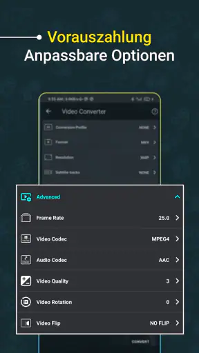 Videokonverter, Komprimierer screenshot 3