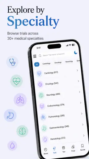 Visualmed: Clinical Trials screenshot 3