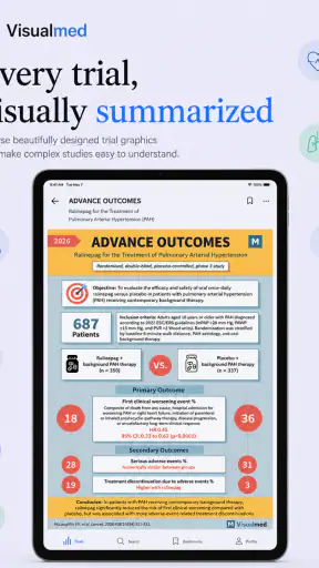 Visualmed: Clinical Trials screenshot 7