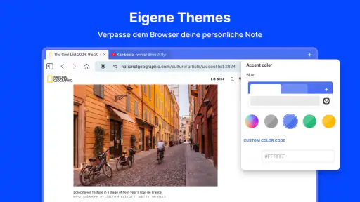 Vivaldi Browser–Schnell&Sicher screenshot 12