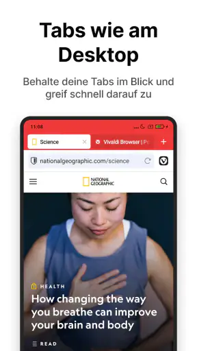 Vivaldi Browser–Schnell&Sicher screenshot 2