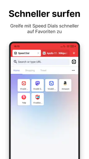 Vivaldi Browser–Schnell&Sicher screenshot 5