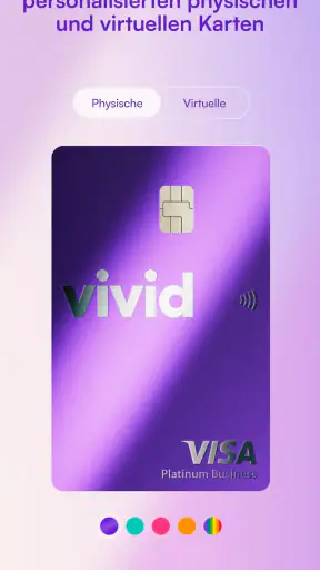 Vivid Business und Personal screenshot 5