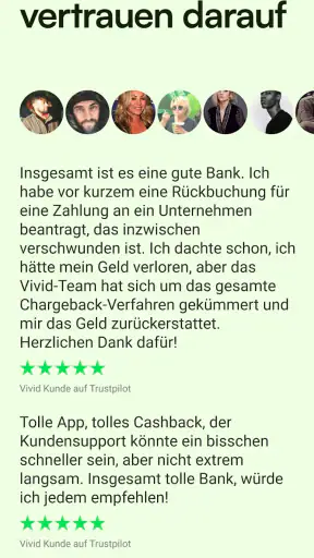 Vivid Business und Personal screenshot 7