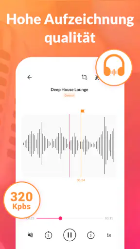 Voice Recorder & Sprachmemos screenshot 3