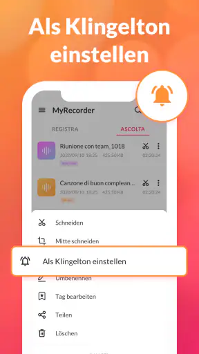 Voice Recorder & Sprachmemos screenshot 8