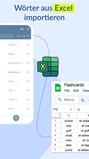 Vokabeltrainer mit Lernkarten screenshot 3