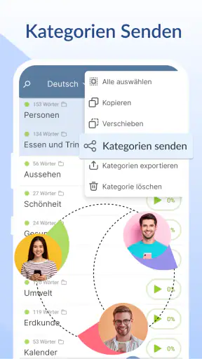 Vokabeltrainer mit Lernkarten screenshot 8