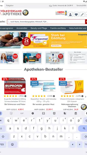 Volksversand Versandapotheke screenshot 10